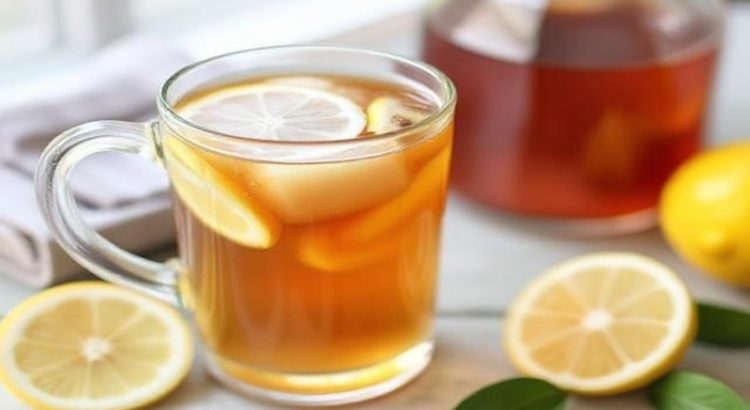 Brown Sugar Lemon Tea A Refreshing Delight