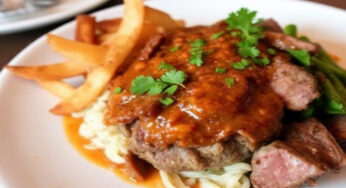 Tempeh Corned Beef Steak by Le Stanze Bistrot Cafe
