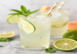 Lime Soda with Melon Syrup - A Delightful Drink