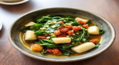 Spinach Korean Banchan Recipe at Le Stanze Bistrot Cafe