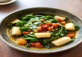 Spinach Korean Banchan Recipe at Le Stanze Bistrot Cafe