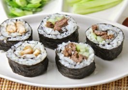 Beef Teriyaki Suhsi A Fusion Delight from Le Stanze Bistrot Cafe