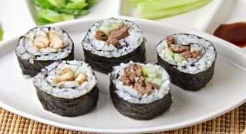 Beef Teriyaki Sushi: A Fusion Delight from Le Stanze Bistrot Cafe