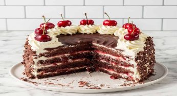 Black Forest Cake Recipe from Le Stanze Bistrot Cafe