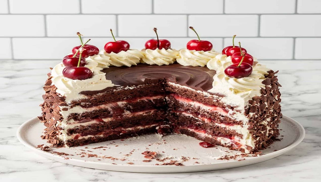 Black Forest Cake Recipe from Le Stanze Bistrot Cafe