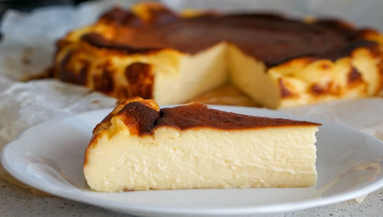 Burnt Cheesecake Recipe from Le Stanze Bistrot Cafe