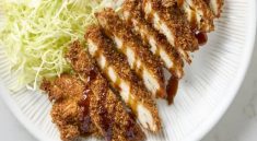 Chicken Katsu, crispy coating, marinated chicken, bread crumbs, easy recipe.