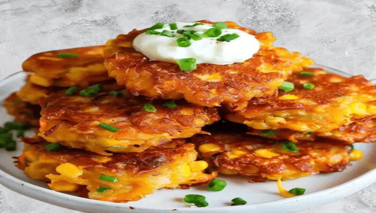 Crispy Corn Fritters Recipe from Le Stanze Bistrot Cafe