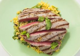 Crispy Gluten-Free Tuna Steak by Le Stanze Bistrot Cafe