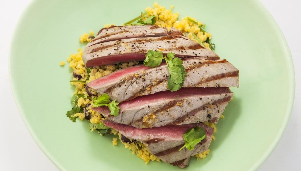 Crispy Gluten-Free Tuna Steak by Le Stanze Bistrot Cafe