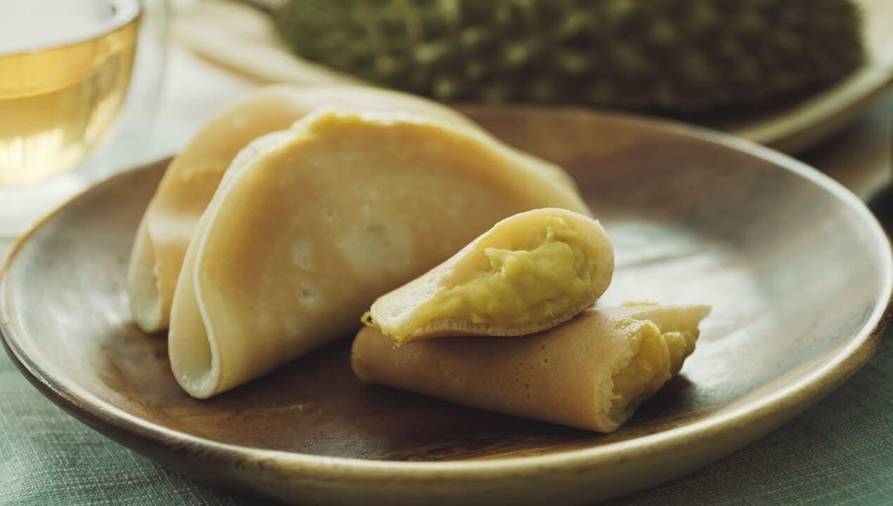 Durian Pancakes Recipe from Le Stanze Bistrot Cafe