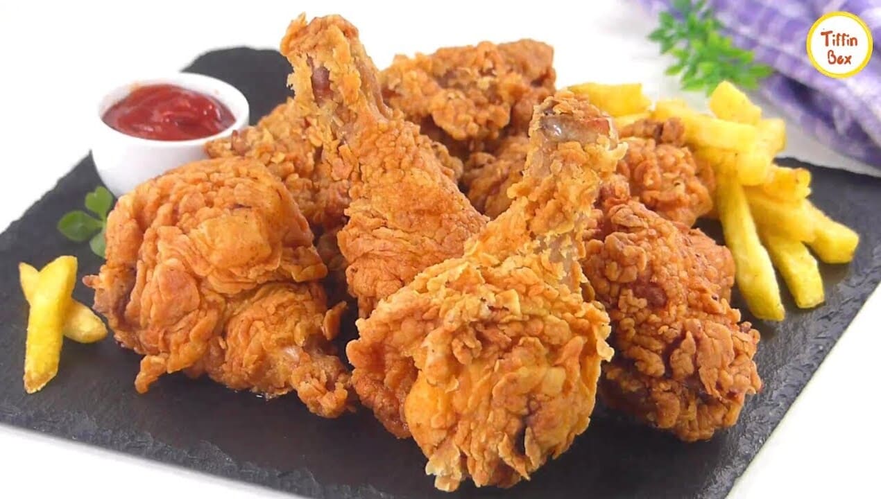 Homemade Kentucky Fried Chicken At Le Stanze Bistrot Cafe