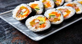Kimbab Authentic Korean Rice Roll Recipe from Le Stanze Bistrot Cafe
