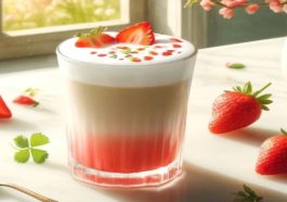 Korean Strawberry Coffee Latte by Le Stanze Bistrot Cafe