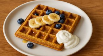 Banana Oat Waffle: A Wholesome Twist on Classic Comfort from Le Stanze Bistrot Cafe