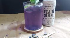 Butterfly Pea Mojito A Signature Drink at Le Stanze Bistrot Cafe