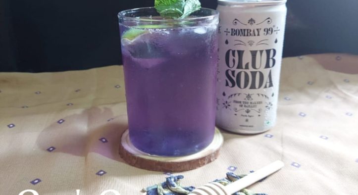 Butterfly Pea Mojito: A Signature Drink at Le Stanze Bistrot Cafe