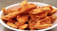 Crispy Chicken Skin Recipe by Le Stanze Bistrot Cafe