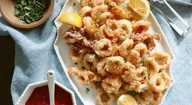 Crispy Fried Squid Recipe A Delight from Le Stanze Bistrot Cafe