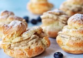 Dalgona Coco Pandan Cream Puffs by Le Stanze Bistrot Cafe