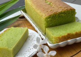 Fluffy Pandan Cake with Coconut Milk by Le Stanze Bistrot Cafe