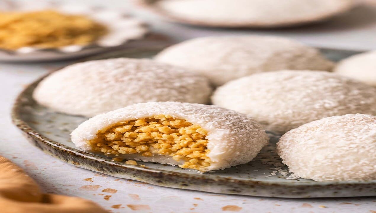 Mochi with Peanut and Sesame Filling by Le Stanze Bistrot Cafe