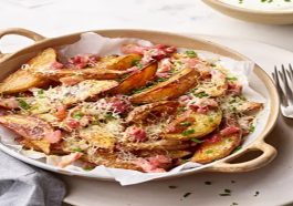 Cheese Potato Wedges Recipe from Le Stanze Bistrot Cafe