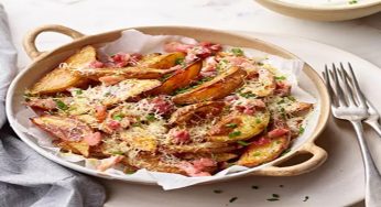 Cheese Potato Wedges Recipe from Le Stanze Bistrot Cafe