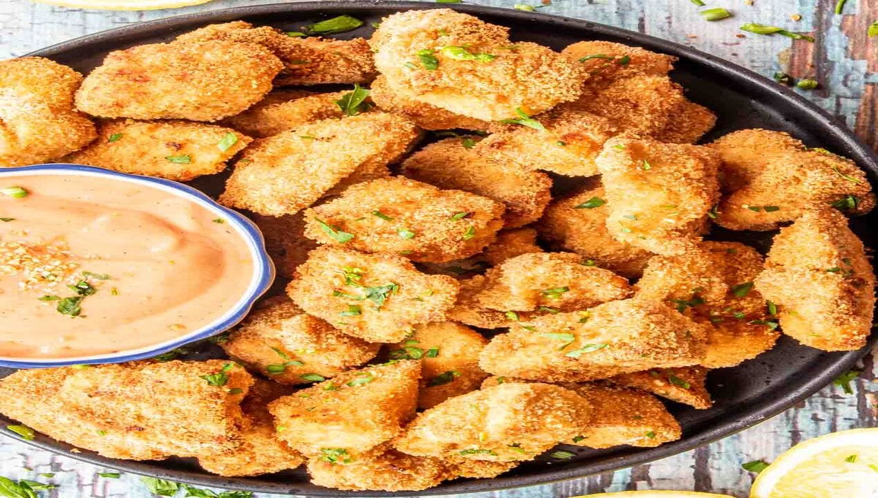 Chicken Vegetable Nuggets Recipe Inspired by Le Stanze Bistrot Cafe