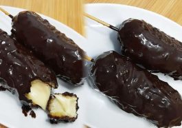 Chocolate Mozzarella CornDog Recipe by Le Stanze Bistrot Cafe