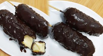 Chocolate Mozzarella CornDog Recipe by Le Stanze Bistrot Cafe