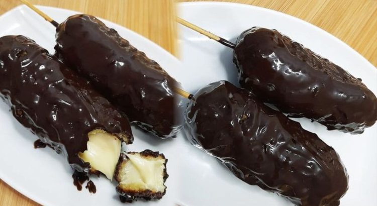 Chocolate Mozzarella CornDog Recipe by Le Stanze Bistrot Cafe