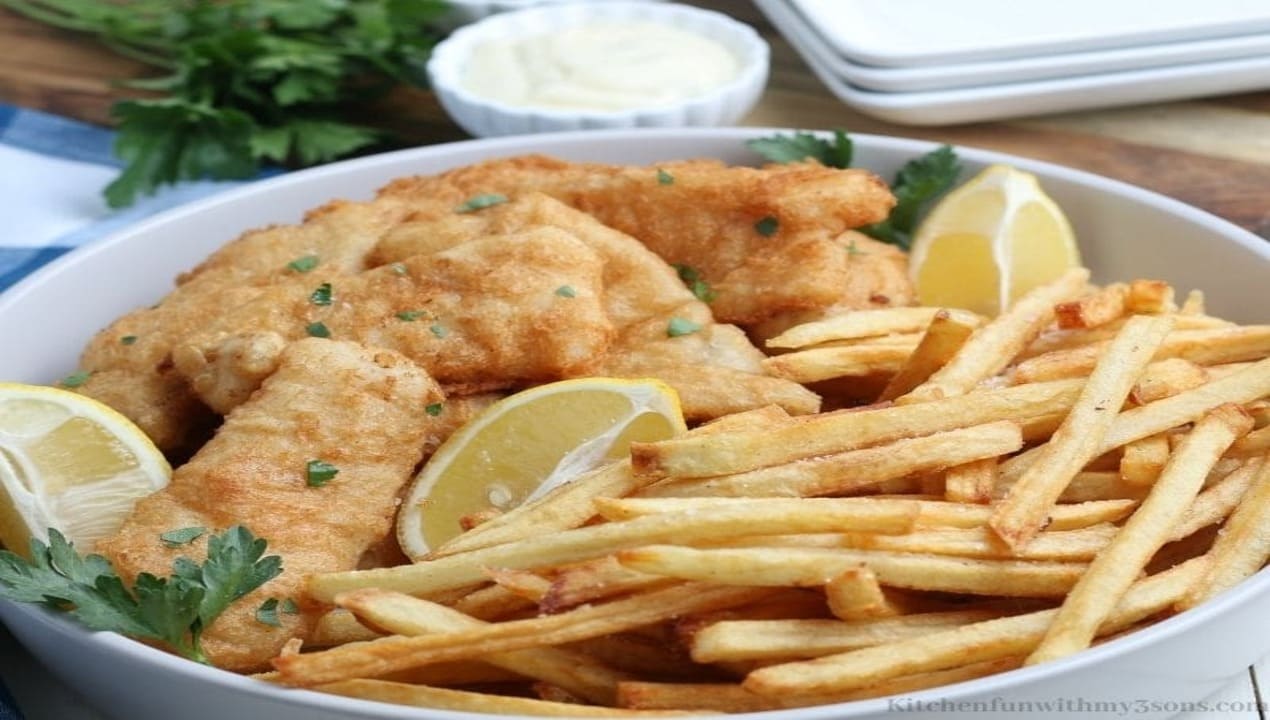 Classic Fish and Chips Recipe from Le Stanze Bistrot Cafe