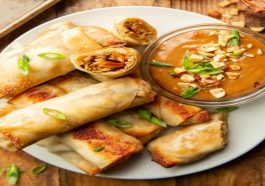 Crispy Vegetable Spring Rolls from Le Stanze Bistrot Cafe