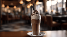 Delightful Chocolate Milkshake at Le Stanze Bistrot Cafe