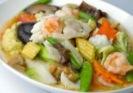 Savory Capcay Soup from Le Stanze Bistrot Cafe