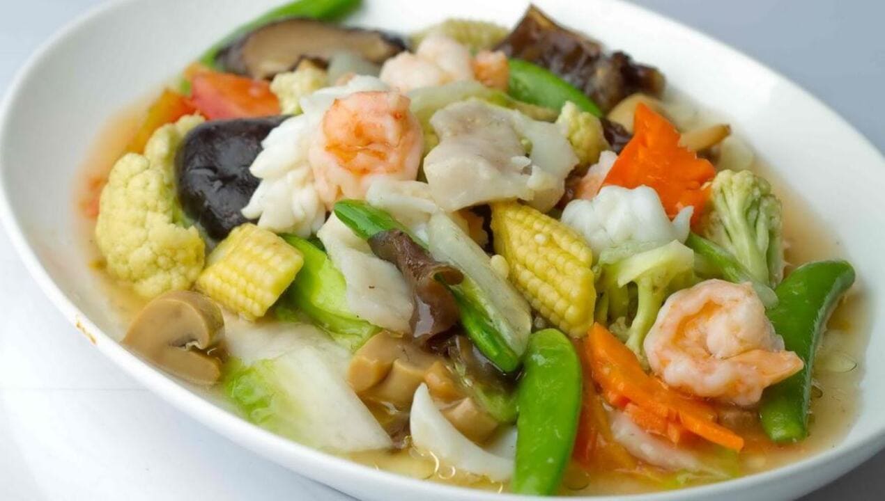 Savory Capcay Soup from Le Stanze Bistrot Cafe