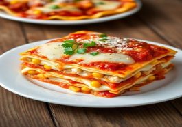 Tuna and Corn Lasagna from Le Stanze Bistrot Cafe