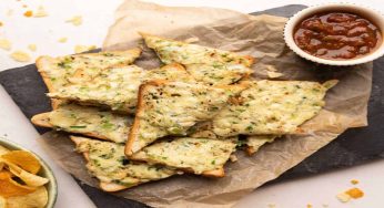 Cheese Garlic Bread Recipe from Le Stanze Bistrot Cafe