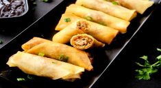 Chicken Spring Roll Recipe A Delight from Le Stanze Bistrot Cafe