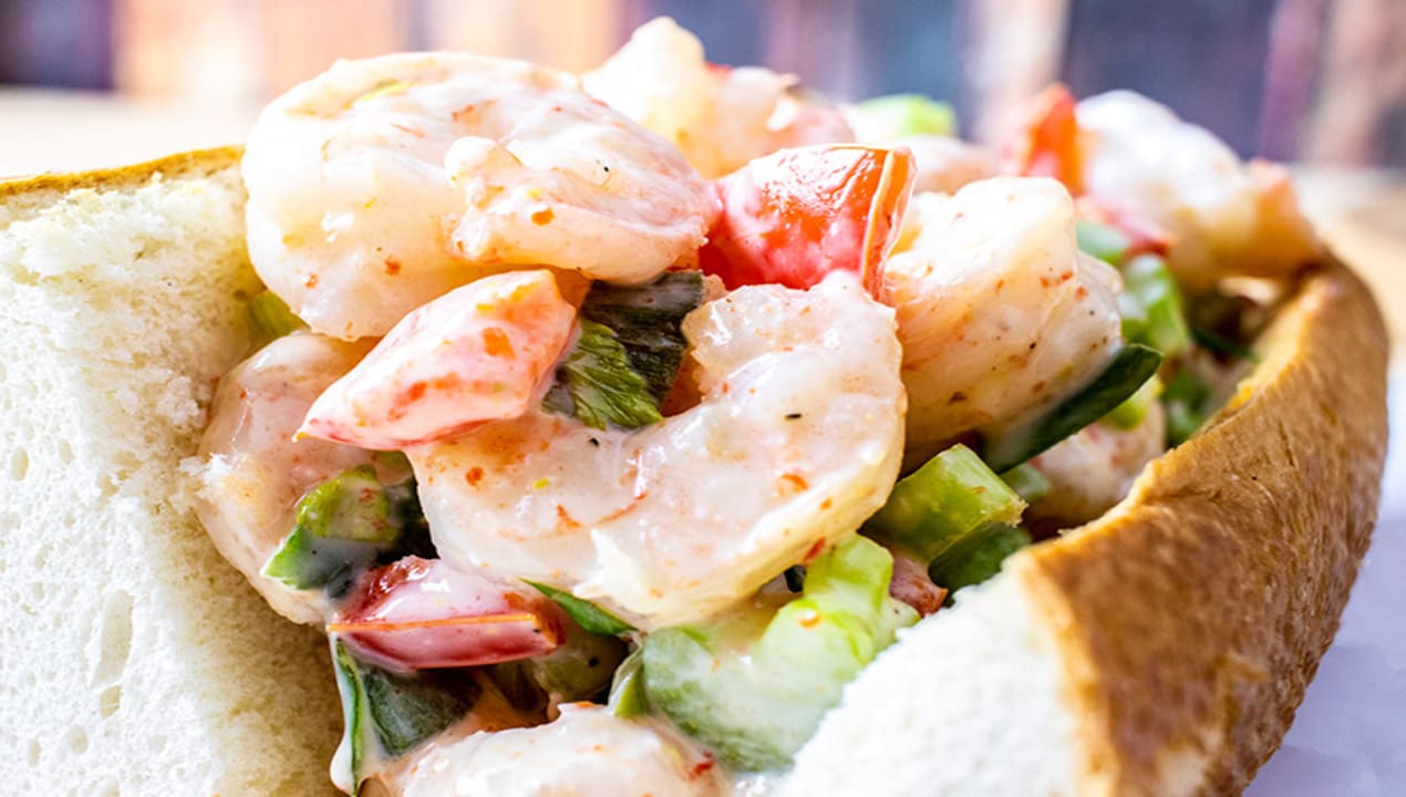 Delicious Homemade Shrimp Roll Recipe by Le Stanze Bistrot Cafe