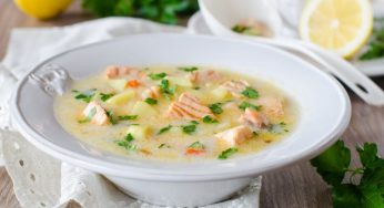 Miso Soup Salmon: A Comforting Delight at Le Stanze Bistrot Cafe