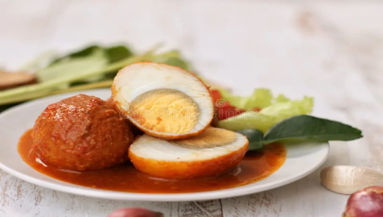 Spicy Balado Eggs An Indonesian Delight at Le Stanze Bistrot Cafe