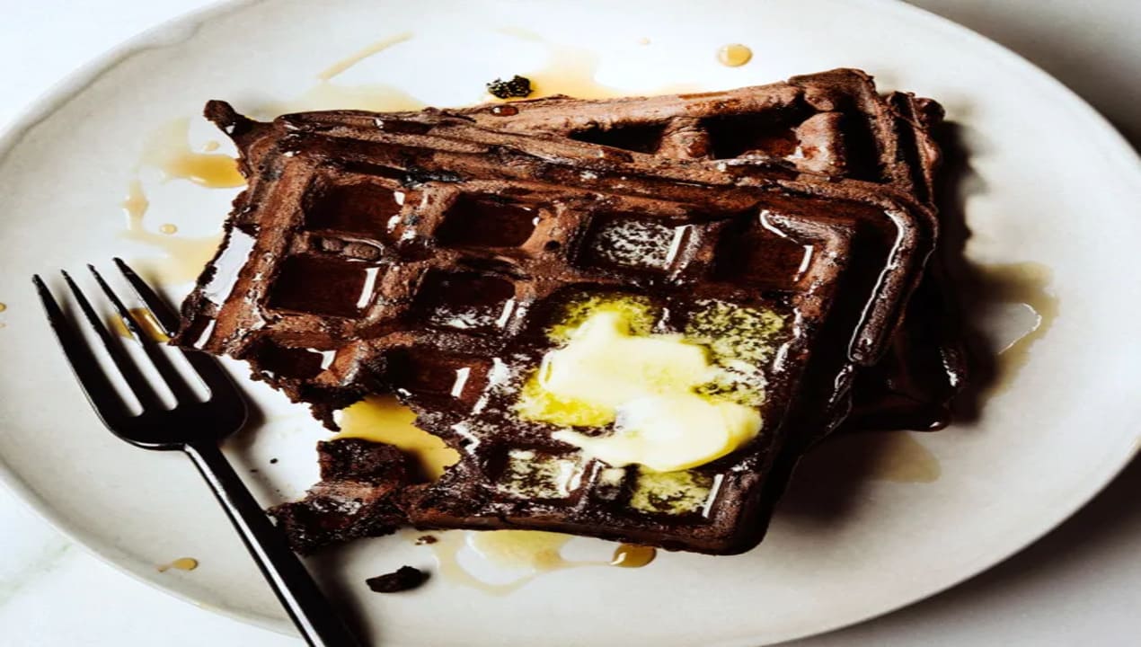 Chocolate Waffle Recipe From Le Stanze Bistrot Cafe