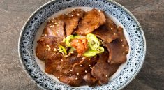 Gyutandon Savory Beef Tongue Bowl by Le Stanze Bistrot Cafe