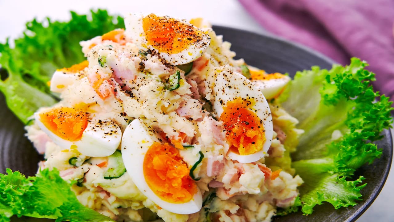 Japanese Potato Salad Recipe from Le Stanze Bistrot Cafe
