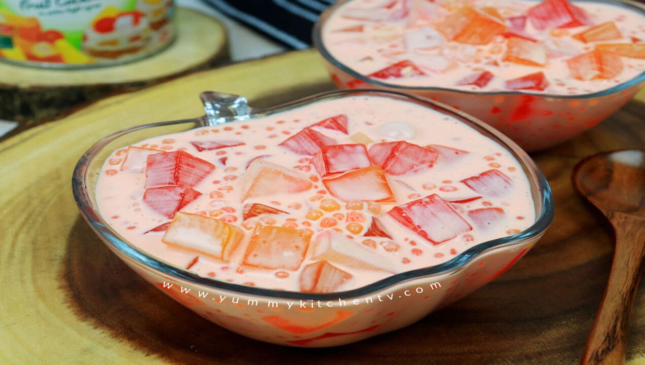 Jelly Salad Sweet & Creamy Treat at Le Stanze Bistrot Cafe