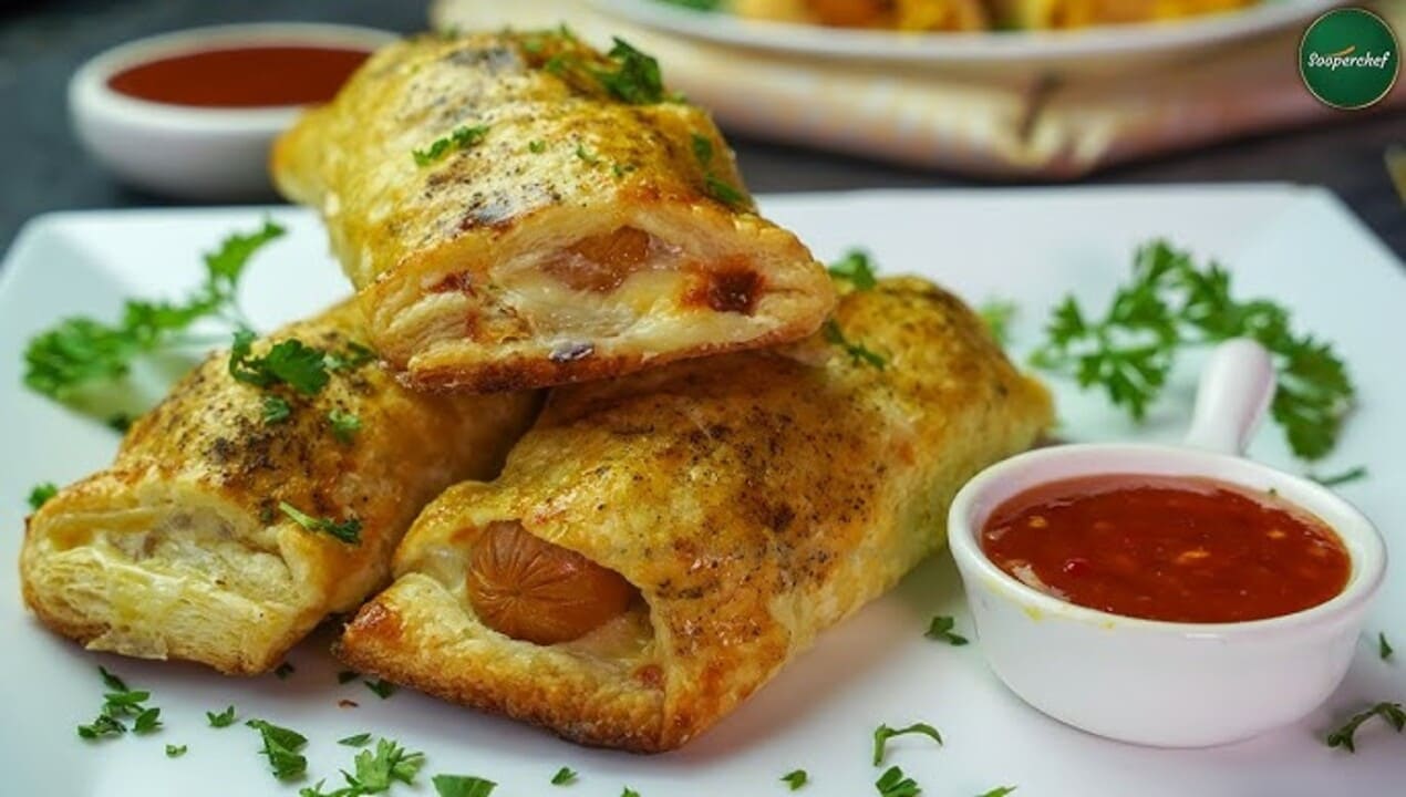 Sausage Egg Chicken Roll Recipe from Le Stanze Bistrot Cafe