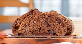 Triple Choco Coffee Sourdough Bread from Le Stanze Bistrot Cafe